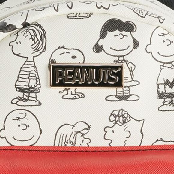 Peanuts Characters Mini Backpack with Snoopy and Woodstock Card Wallet main image 5
